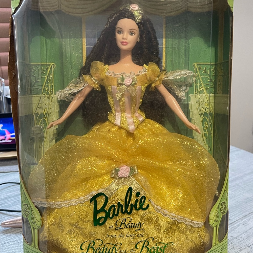 Barbie as Belle. Beautiful never used.